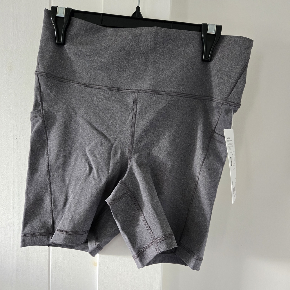Athleta Charcoal Athletic Shorts